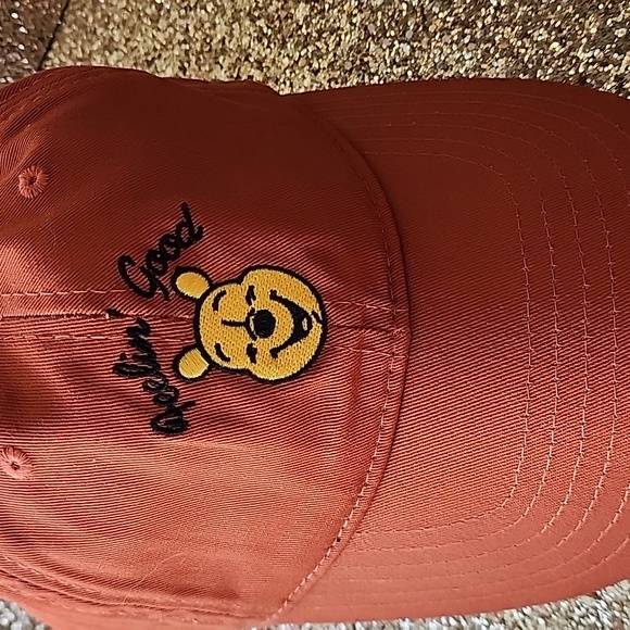 DISNEY WINNIE THE POOH ,DARK ORANGE, ONE SIZE - Picture 2 of 5